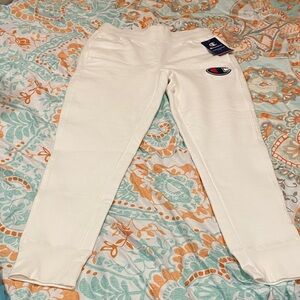 Brand new champion heavy weight joggers size small .
